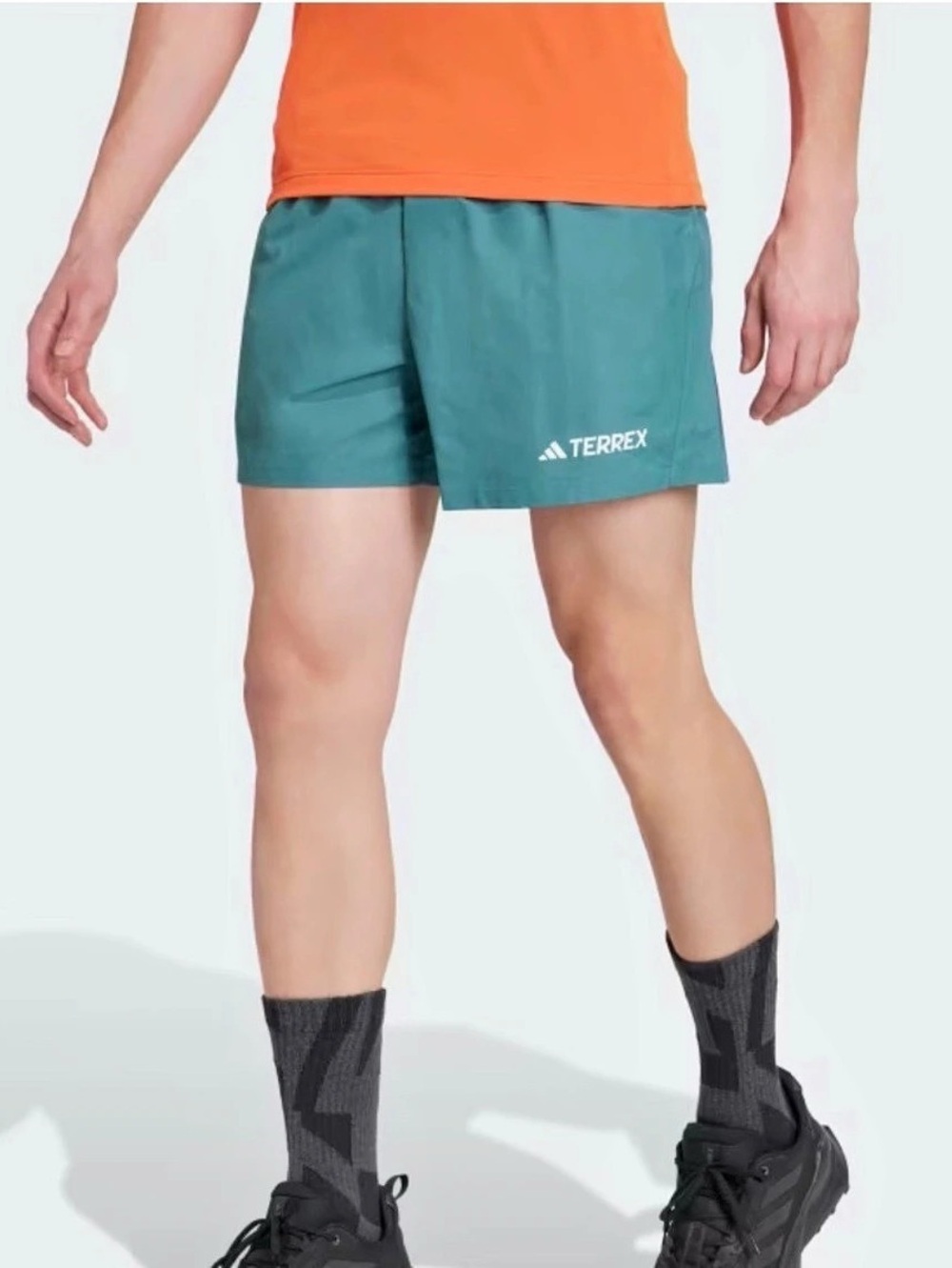 adidas Terrex shorts Athletic Shorts in Green & Blue Like New